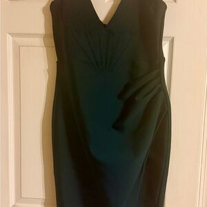 Chic Strapless Green Dress